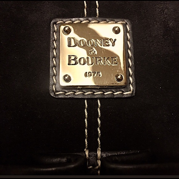 DOONEY & BOURKE BLACK SHOULDER/HOBO BAG - Picture 4 of 10